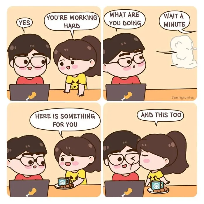 30 Comics About Everyday Life Situations And Being In A Couple Made By Leo And Lily