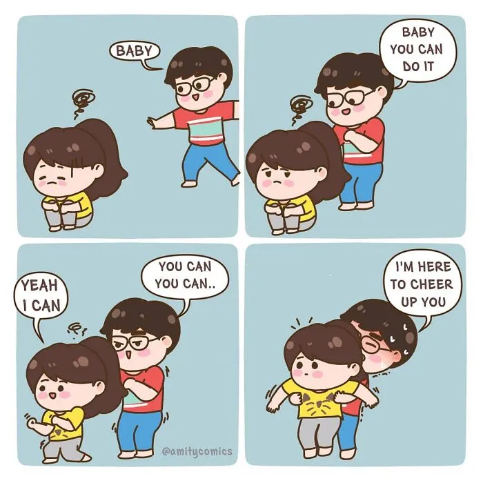 30 Comics About Everyday Life Situations And Being In A Couple Made By Leo And Lily