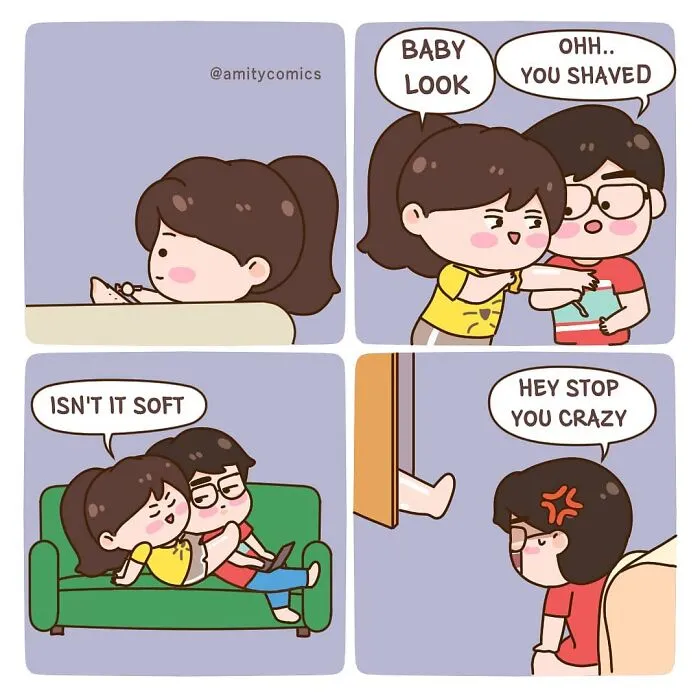 30 Comics About Everyday Life Situations And Being In A Couple Made By Leo And Lily