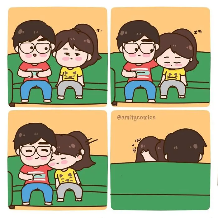 30 Comics About Everyday Life Situations And Being In A Couple Made By Leo And Lily