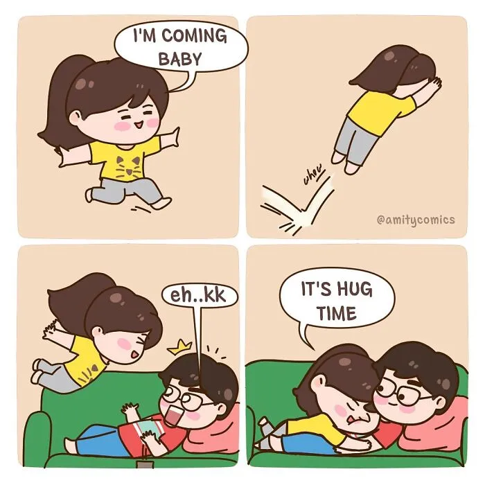 30 Comics About Everyday Life Situations And Being In A Couple Made By Leo And Lily
