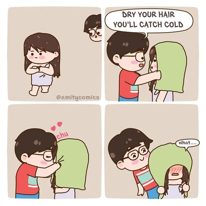30 Comics About Everyday Life Situations And Being In A Couple Made By Leo And Lily