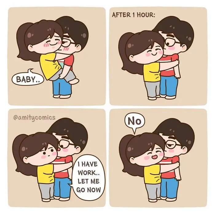 30 Comics About Everyday Life Situations And Being In A Couple Made By Leo And Lily