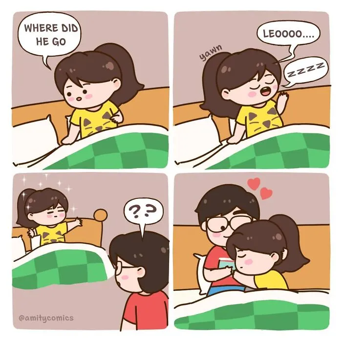 30 Comics About Everyday Life Situations And Being In A Couple Made By Leo And Lily