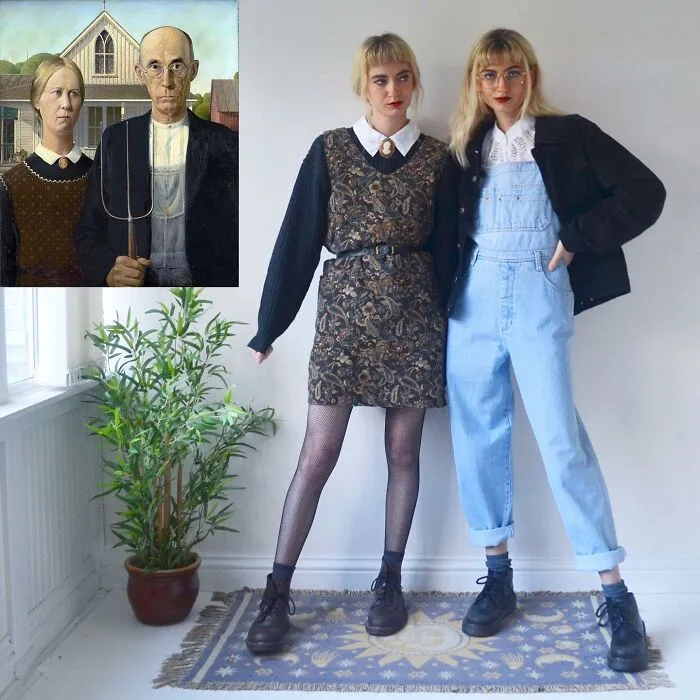 Twins Show What Pop Culture Characters Would Dress Like In Real Life (40 Pics)