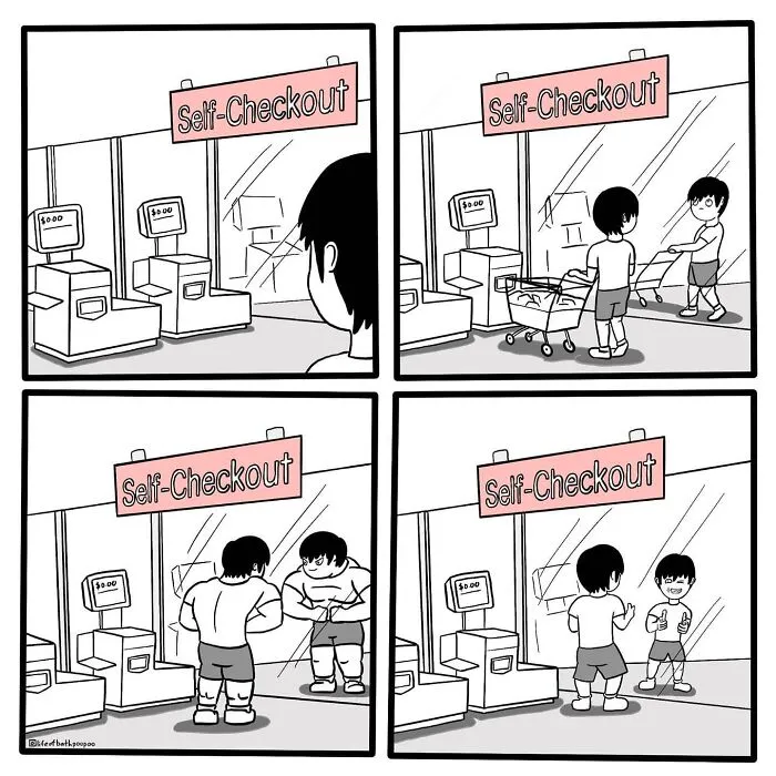 Twisted Endings: 30 Dark Humor Comics By This Artist