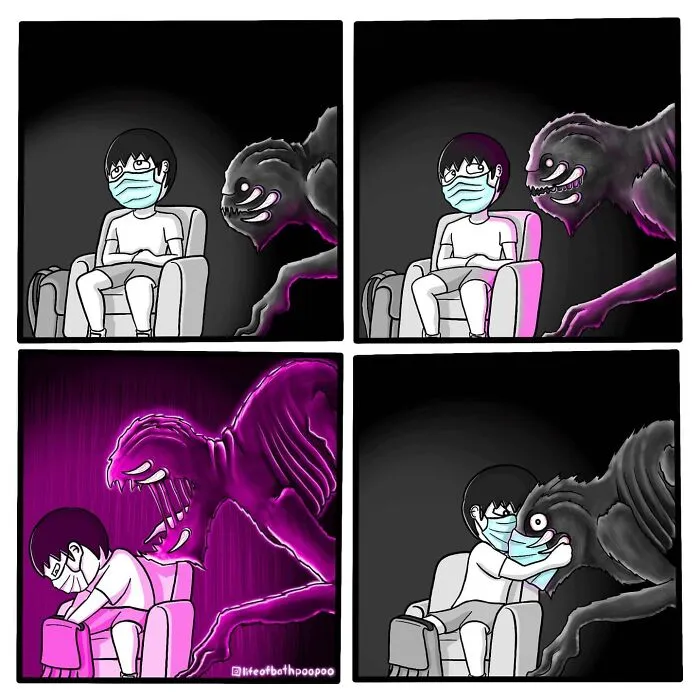 Twisted Endings: 30 Dark Humor Comics By This Artist