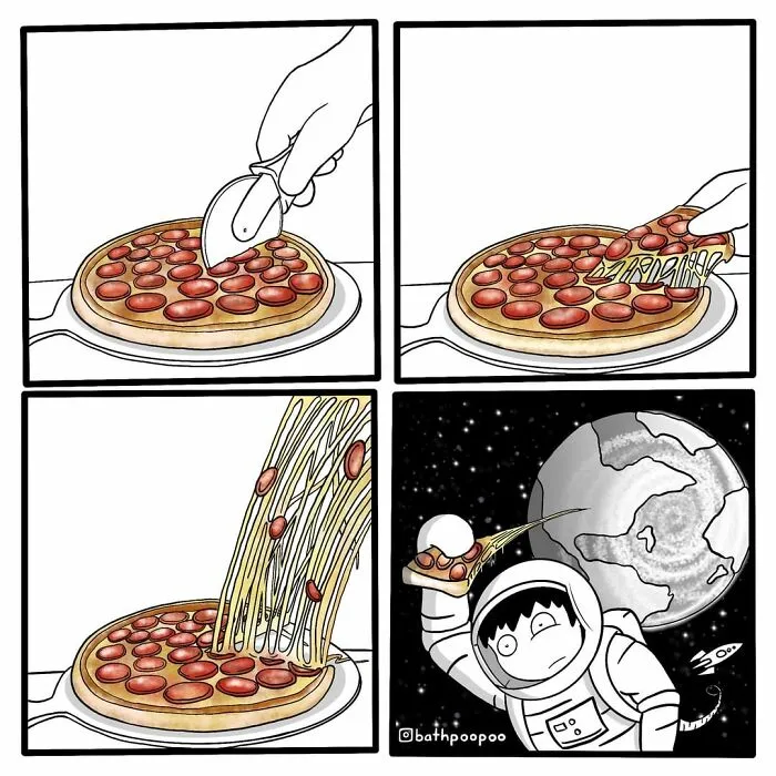 Twisted Endings: 30 Dark Humor Comics By This Artist