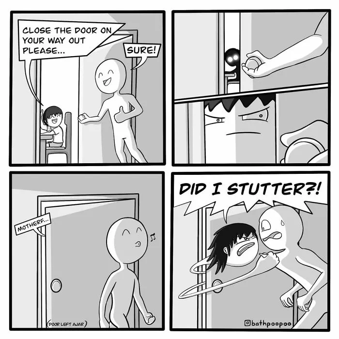 Twisted Endings: 30 Dark Humor Comics By This Artist
