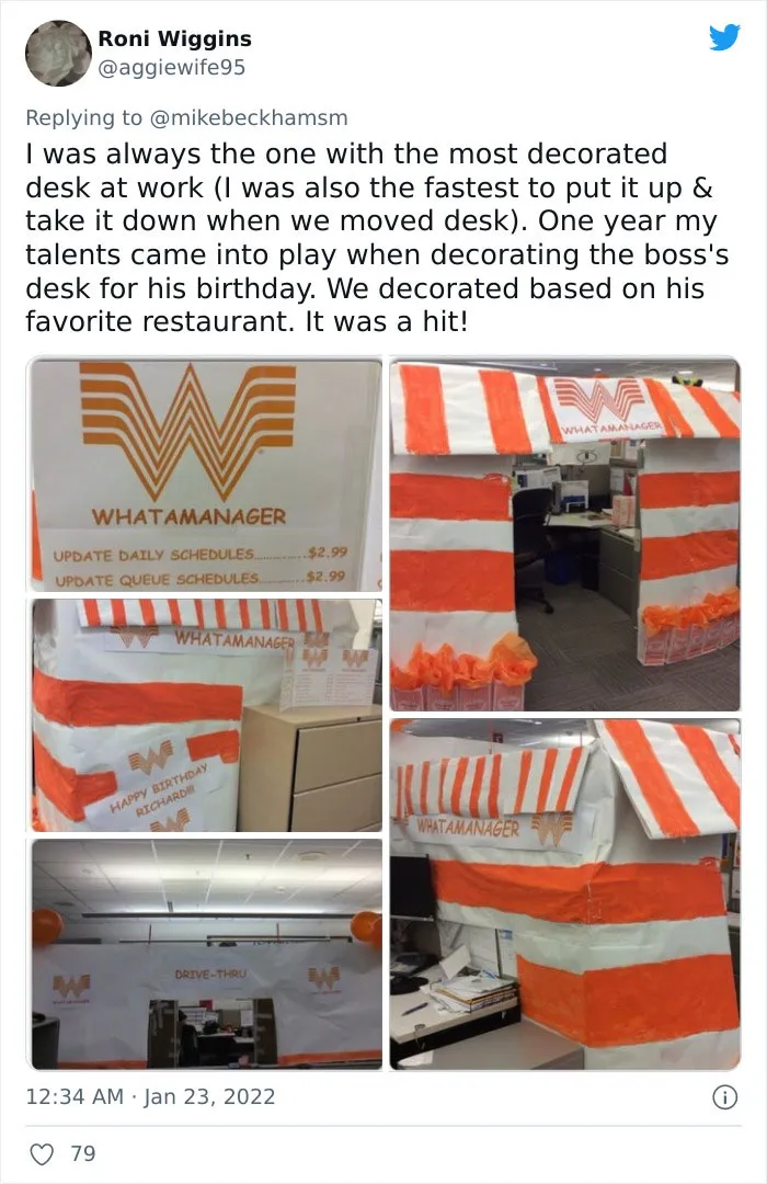 30 Times Staff Transformed Their Lifeless Office Cubicles Into Something Wonderful