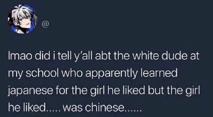 He Learned A Language, But Alas, The Wrong One...