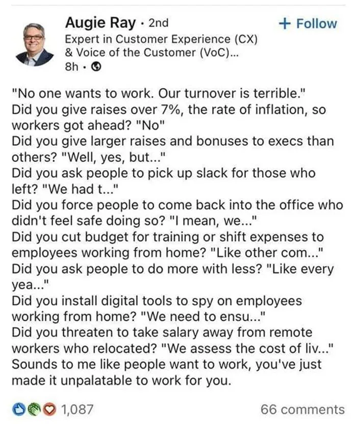 "Anti-Work:" This Facebook Group Is Throwing Punches At Late Stage Capitalism, And Here Are 30 Of Its Best Posts