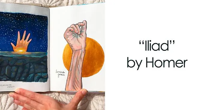 My 20 Paintings That Were Inspired By The Books That I've Read Over The Last 3 Years