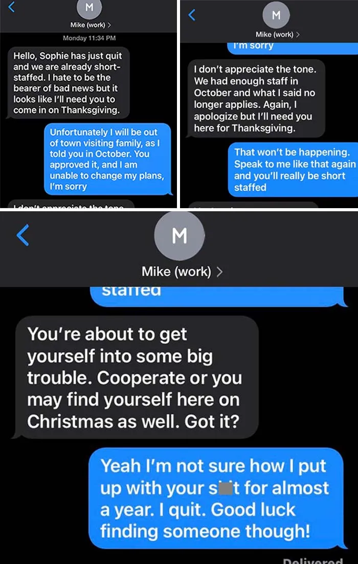Finally Decided I’d Had Enough Of My Boss On Monday, And Did It Feel Good