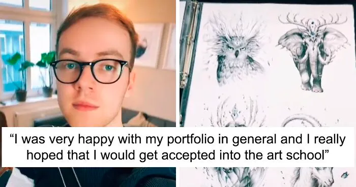 Guy Shows The Harsh Rejection Letter This Prestigious Art School Sent Him, Turns Out Other Applicants Received The Exact Same One
