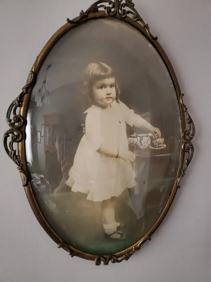 Mi tía a los 2 años, hace 100 años, 1922