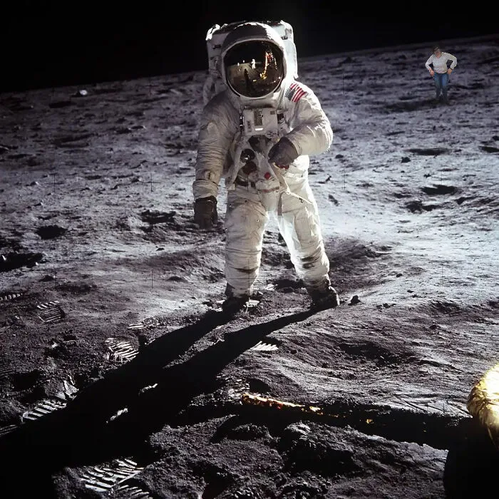 I Was At The Moon Landing!