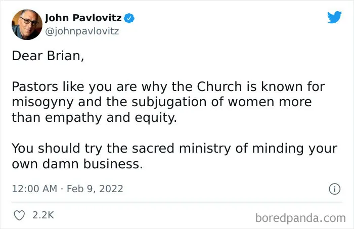 Pastor Faces Major Backlash For Mansplaining Women On What Not To Wear In Photos, Here Are 30 Of Most Savage Replies