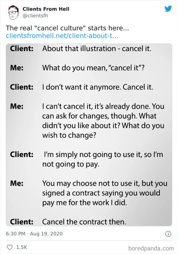 Freelancers Anonymously Share Stories Of 'Clients From Hell', And Here Are 50 Of The Worst Ones (New Pics)