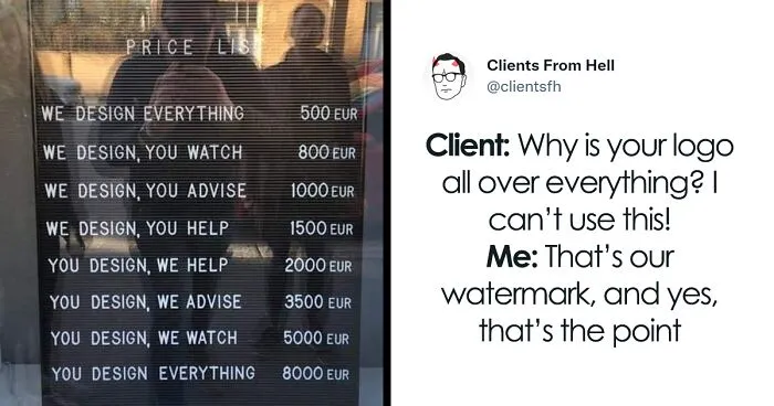 Freelancers Anonymously Share Stories Of 'Clients From Hell', And Here Are 50 Of The Worst Ones (New Pics)