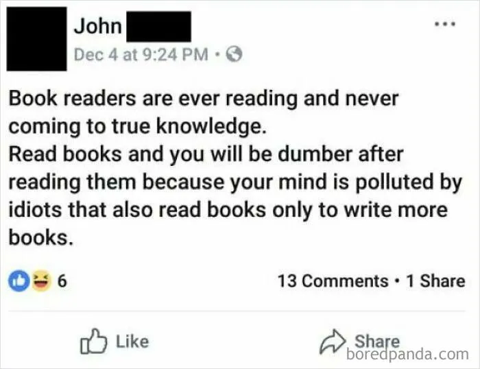 Learning Makes You Dumber, Apparently