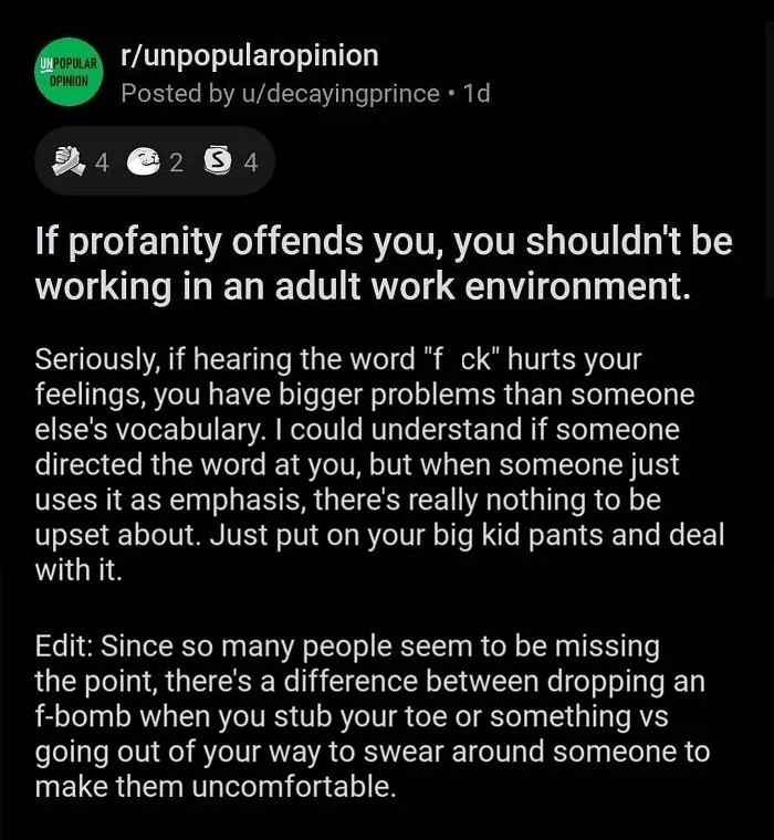 On This Instagram Page, People Share Unpopular Opinions And Here Are 50 Of The Most Polarizing Ones (New Posts)