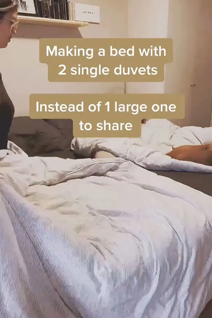 Double Beds From Single Duvets