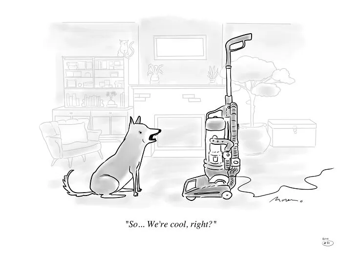 25 Absurd-Yet-Funny Cartoons I've Made That Got Rejected By "The New Yorker" (New Pics)