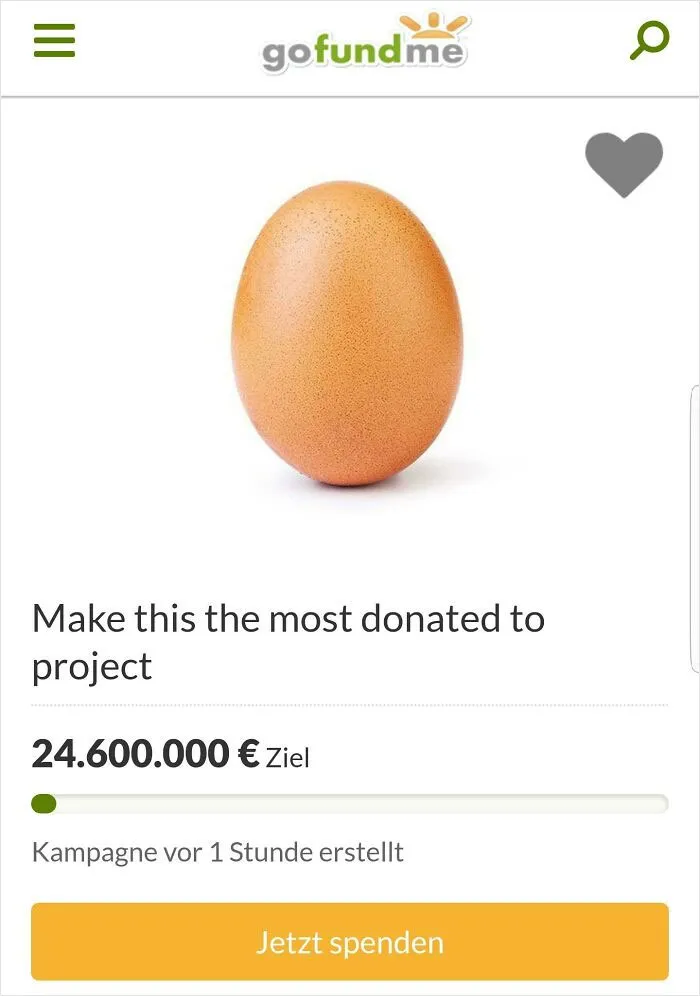 The Instagram Egg