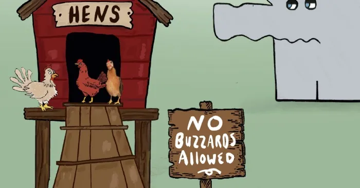 My Enormously Funny Comics About The "Buzzard Wars"