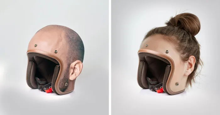 "Skullmet": I Make Helmets That Look Like People's Heads (12 Pics)
