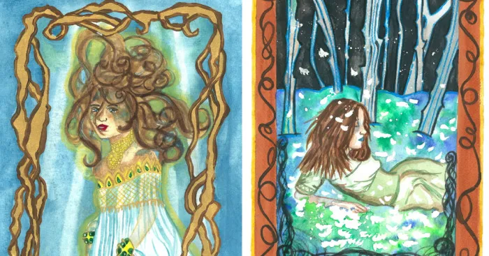 I Created A Series Of Illustrations Inspired By Finnish Mythology And Folklore (9 Pics)
