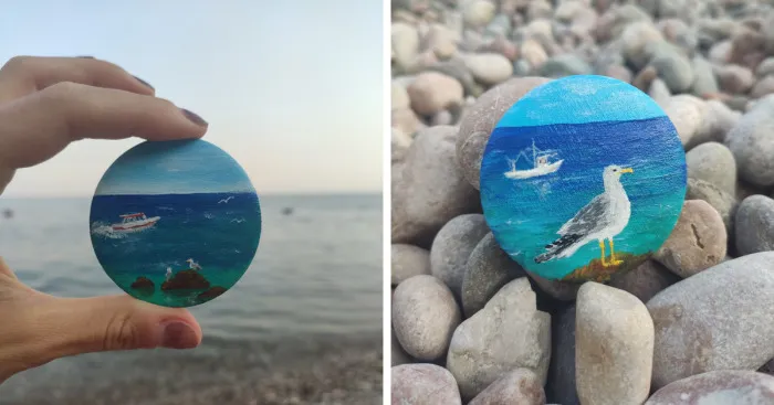 I Create Unique Pins, So You Can Have Personal Original Canvas Paintings Right On You (12 Pics)