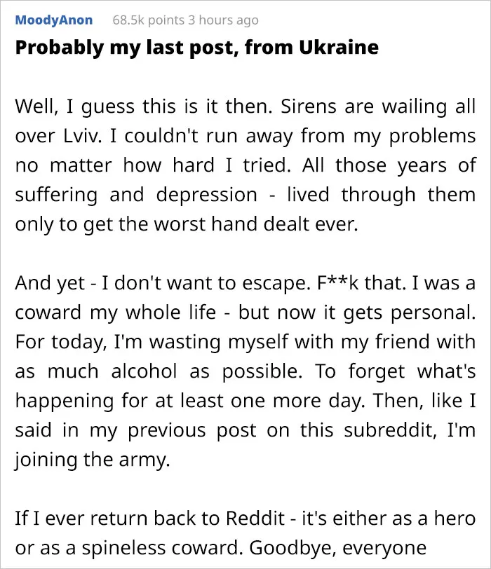 Russia Just Invaded Ukraine And People Are Going Online To Let Others Know How Scary It Is (30 Posts)