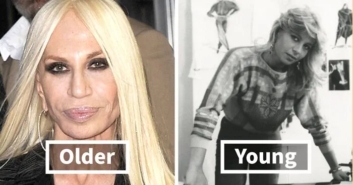 TikTok User Compares Celebrity Photos Of How We Know Them Today To How They Looked In Their Youth (29 Pics)