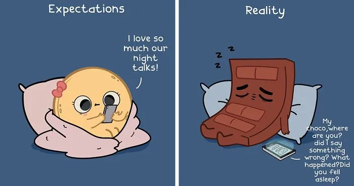 My Long-Distance Relationship Illustrated In These 15 Pics