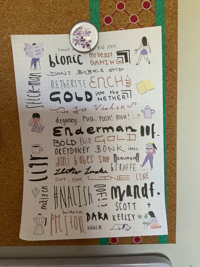 Here’s Calligraphy…..