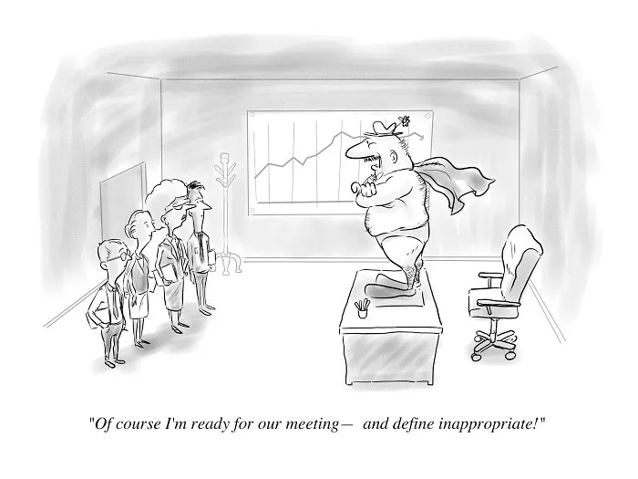 25 Absurd-Yet-Funny Cartoons I've Made That Got Rejected By "The New Yorker" (New Pics)