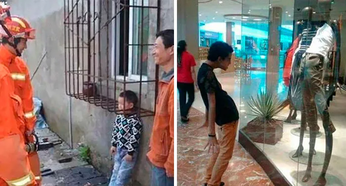 50 Of The Funniest Images From The 'Kids In Predicaments' Facebook Page