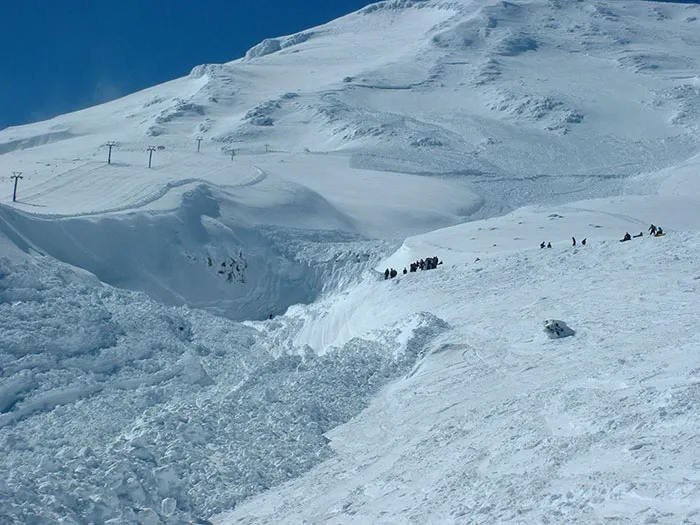 What You Should Do If An Avalanche Is Hurtling Towards You