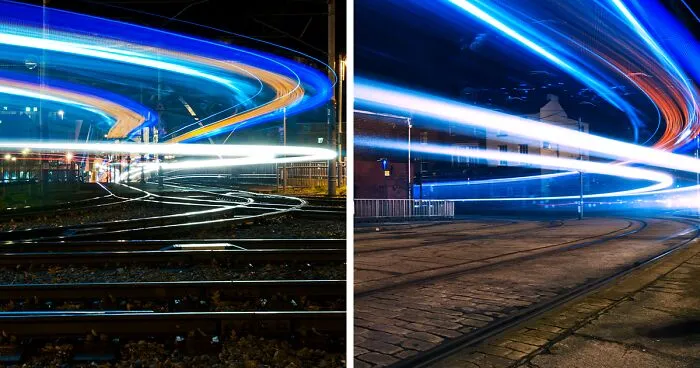 I Spent 6 Months Taking Long Exposure Pictures Of Trams To Make Them Look As If They Came From Another World (26 Pics)