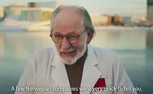 Norwegian Private Label Brand Eldorado With A Message To Will Ferrell. 12 Months After Everyone Else Reacted To His Superbowl Commercial.