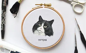 I Embroider Pet Portraits, And Here Are My Best 19 Works