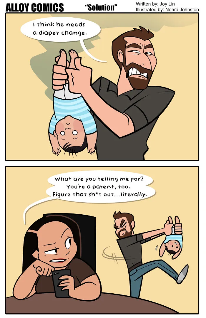 Here Are My 30 Honest Comics About Marriage And Everyday Family Life