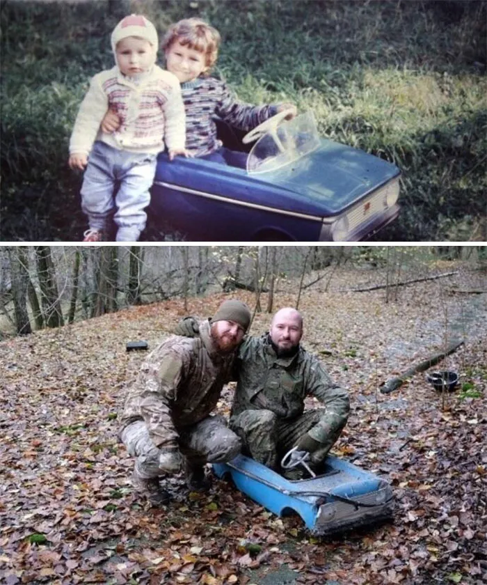 Tras 30 años, estos hermanos volvieron a Chernobyl y encontraron su antiguo juguete (1986-2016)