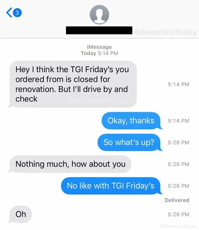 35 Texts From Food Delivery Workers That Might Make You Laugh