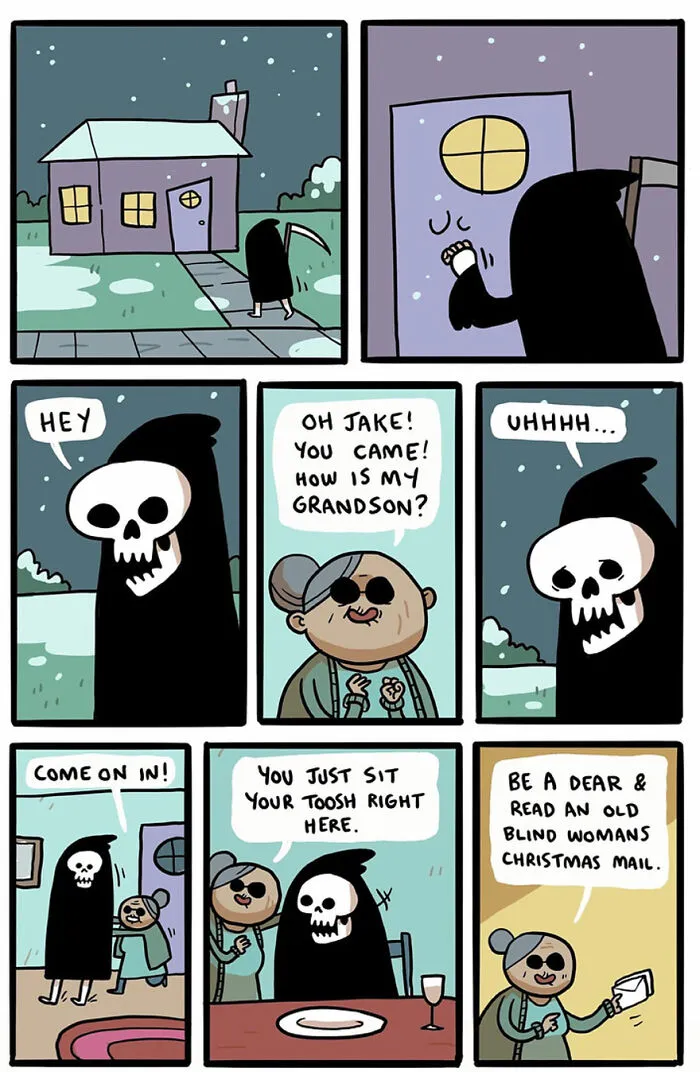 Artist Made These 40 Hilariously Absurd Comics With Ridiculously Unexpected Twists