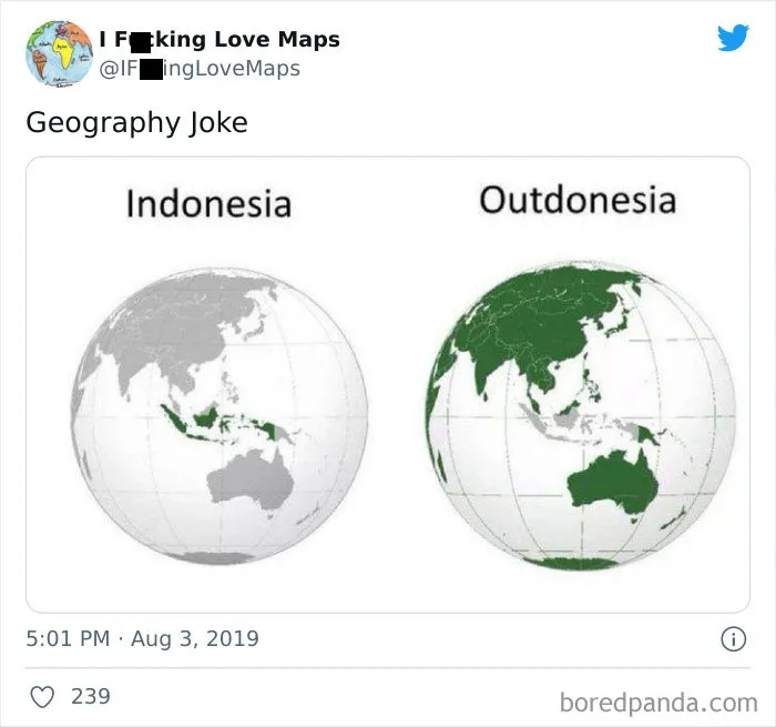 35 Unusual Maps That Might Change How You See The World, As Shared In This Online Account