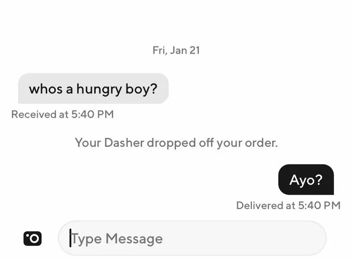 35 Texts From Food Delivery Workers That Might Make You Laugh