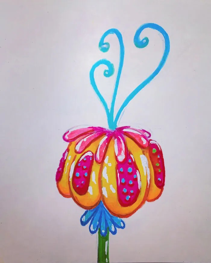 I Drew A Flower Every Day For A Year, And Here Are 40 Of My Best Works